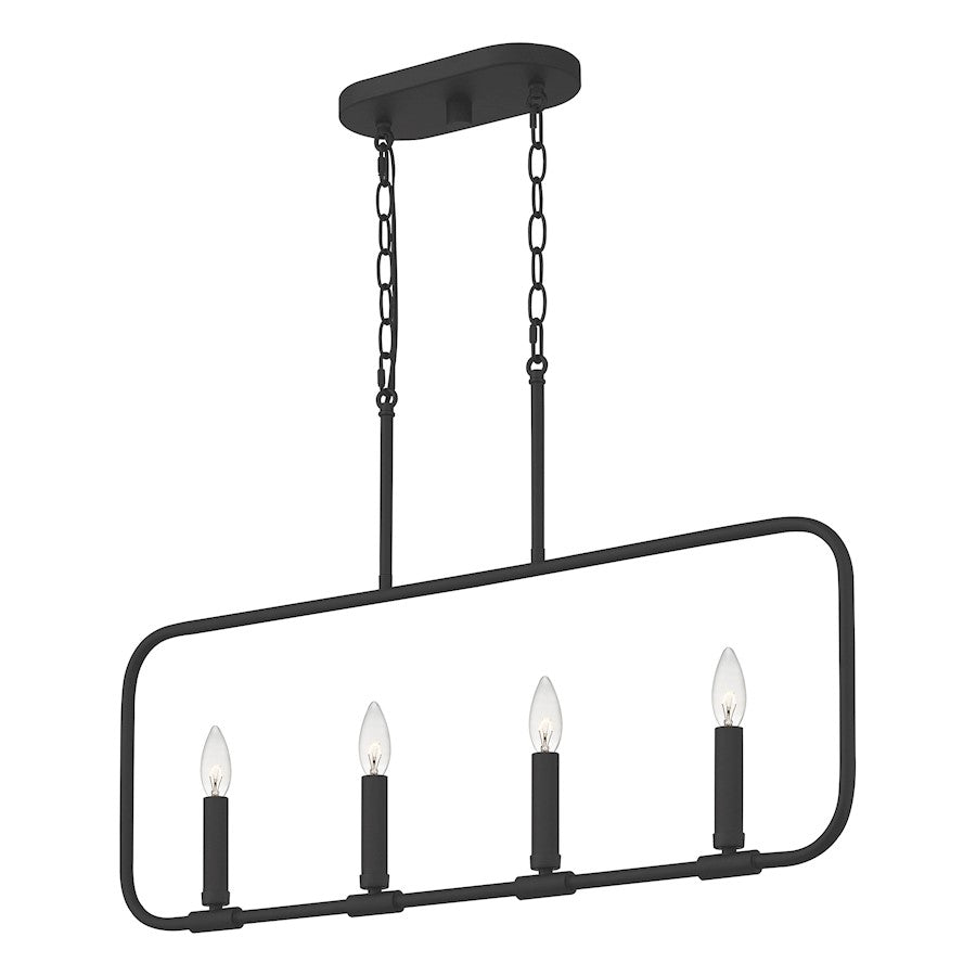 Quoizel Abner 4 Light Island Chandelier