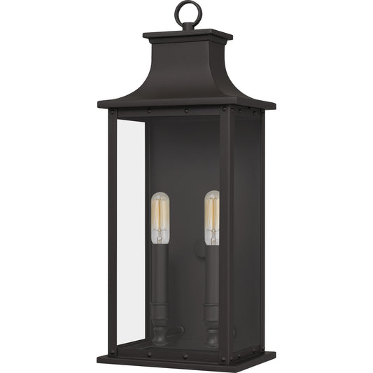 Quoizel Abernathy 1 Light Outdoor Wall Mount, Old Bronze - ABY8407OZ