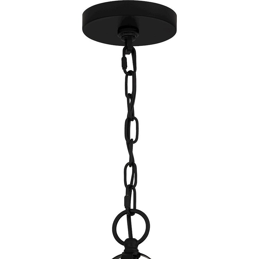 Quoizel Adelaide Chandelier, Matte Black