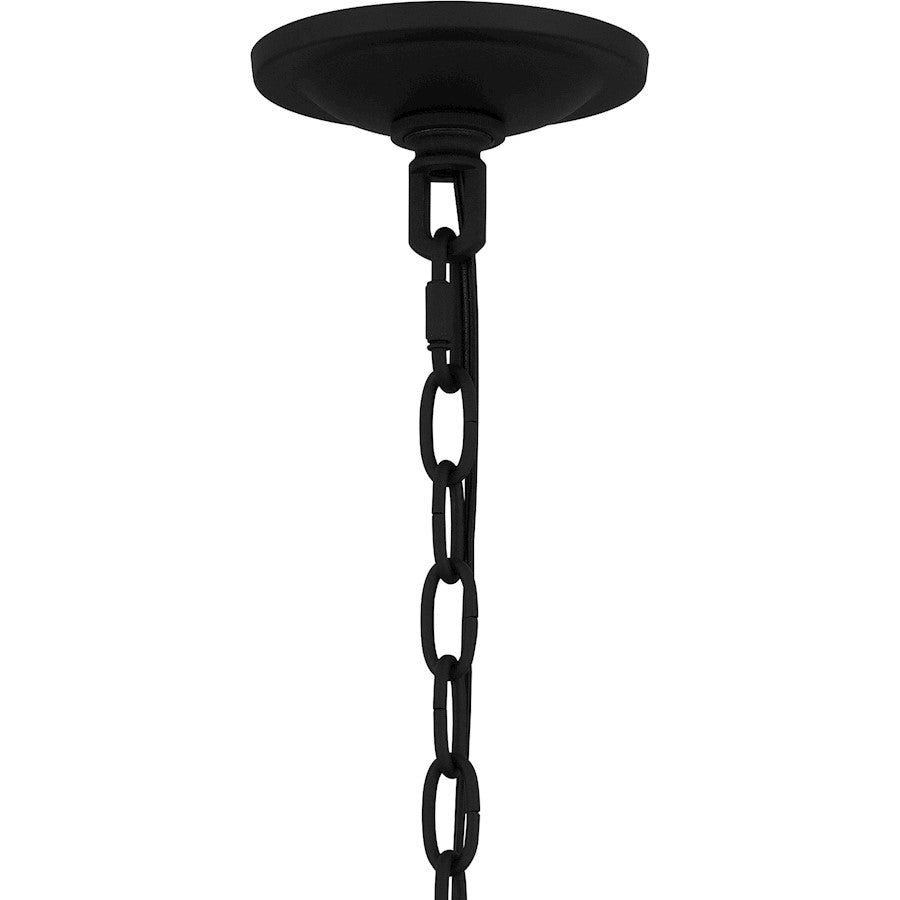 4 Light Outdoor Pendant, Earth Black