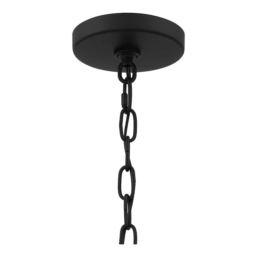 1 Light Mini Pendant, Earth Black