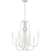 Quoizel Cabry 8 Light Chandelier, Brushed Weathered Brass - CBR5028BWS