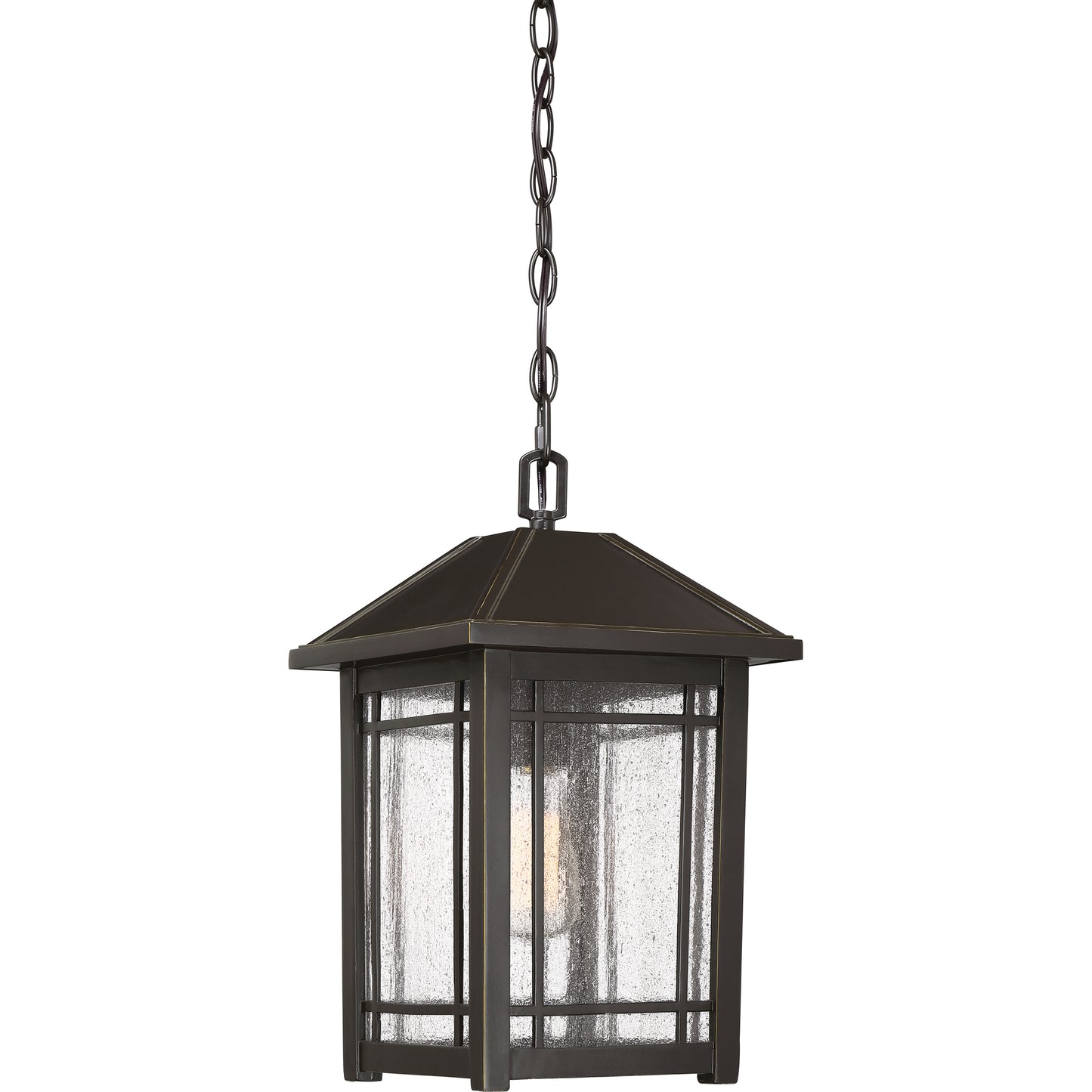 Quoizel Cedar Point 1 Light Lantern, Palladian Bronze