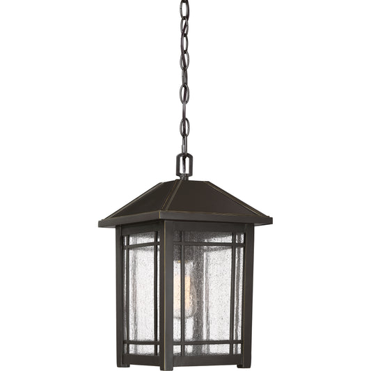 Quoizel Cedar Point 1 Light Lantern, Palladian Bronze