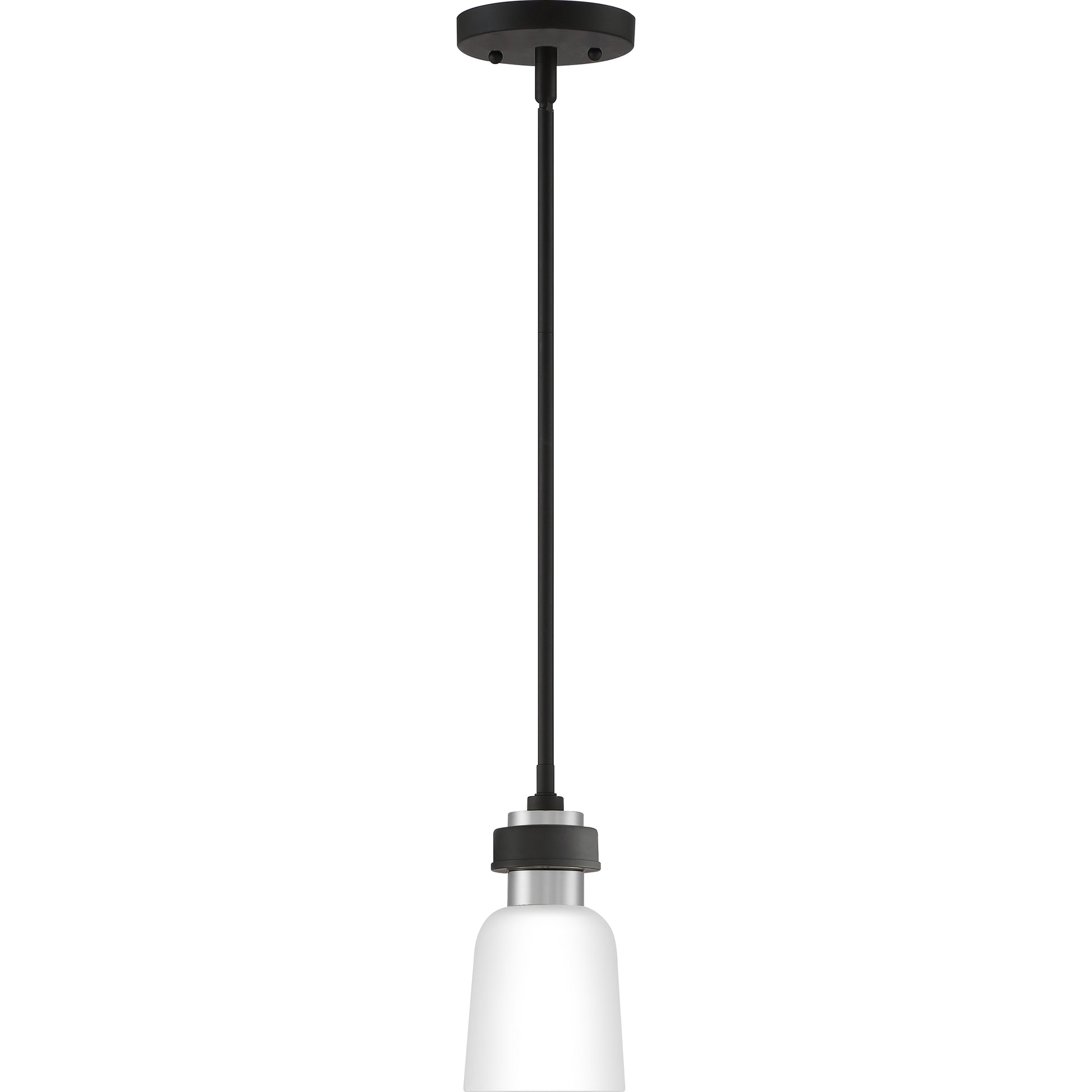 Quoizel Conrad 1 Light Mini Pendant, Brushed Nickel - CRD1505BN