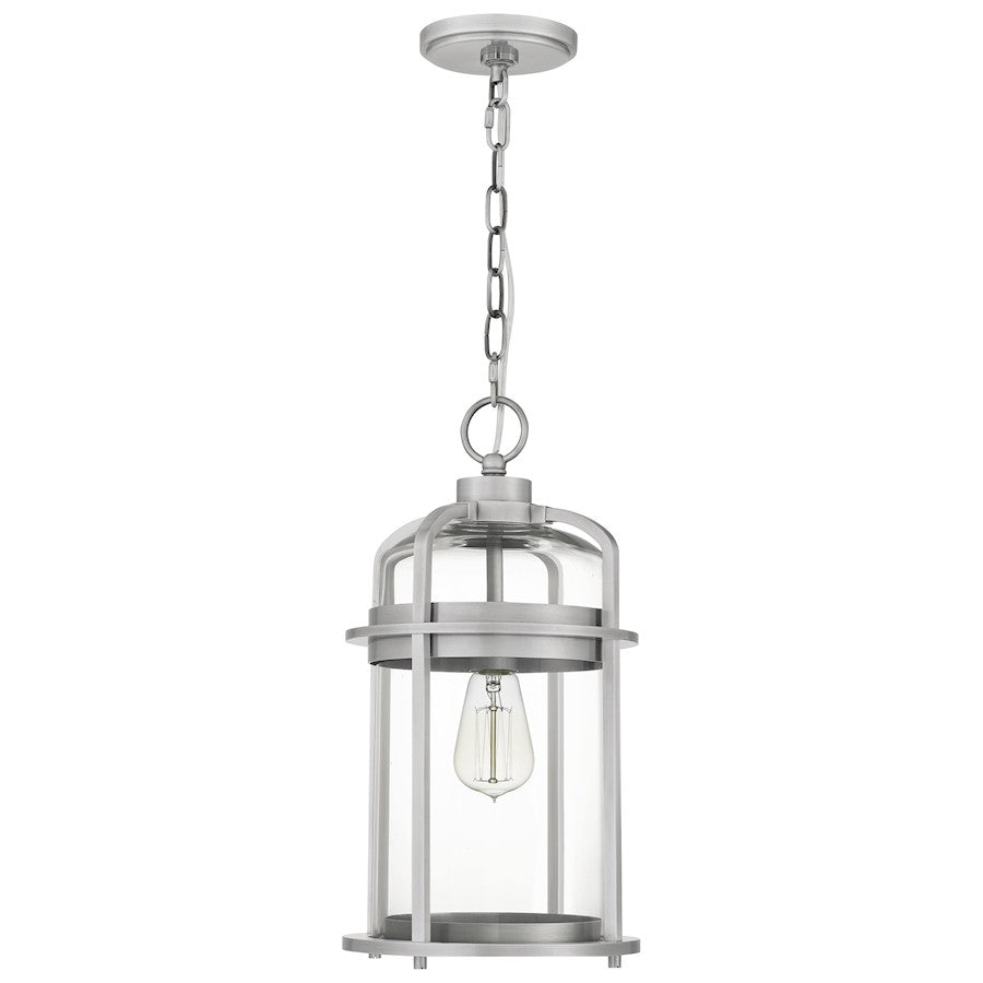 1 Light Mini Pendant, Industrial Aluminum