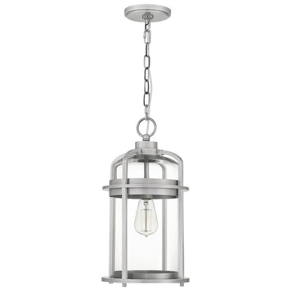 1 Light Mini Pendant, Industrial Aluminum