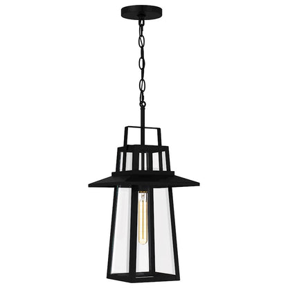 1 Light Mini Pendant, Matte Black