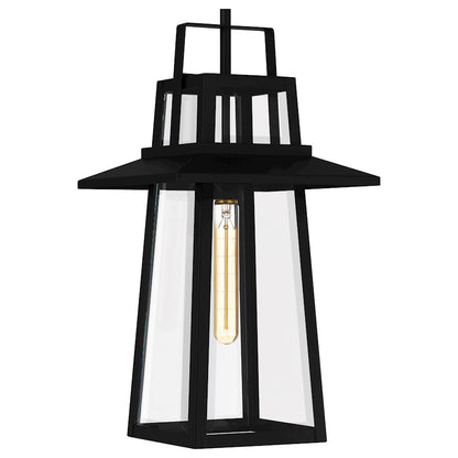 1 Light Mini Pendant, Matte Black