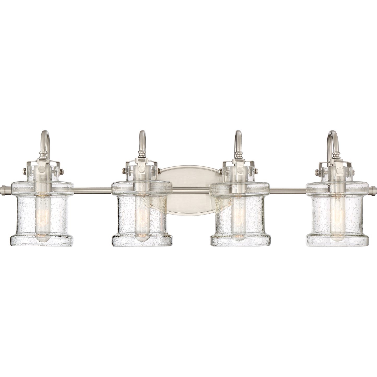 Quoizel Danbury 4 Light Bath Light, Brushed Nickel