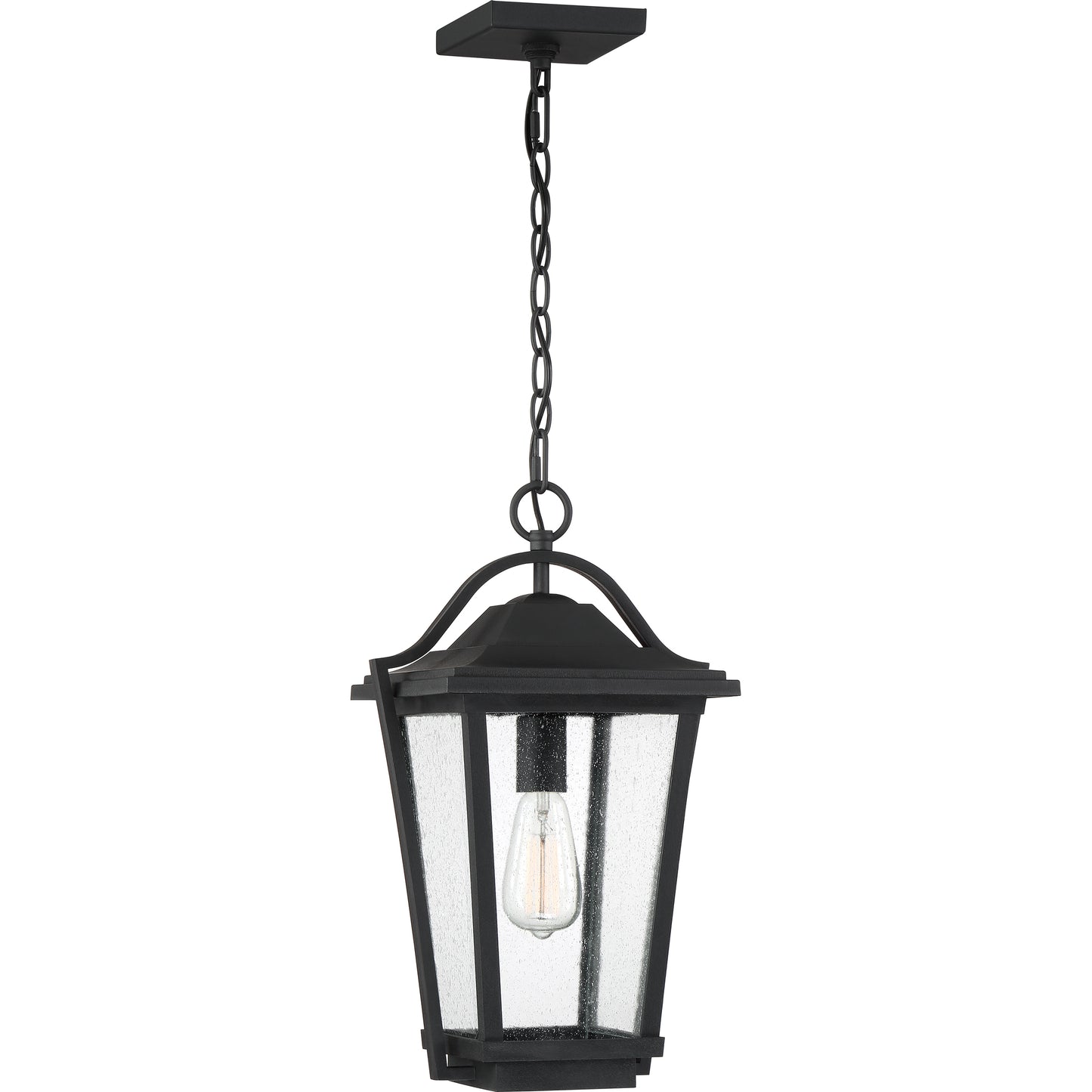 Quoizel Darius 1 Light 11" Outdoor Lantern, Earth Black - DRS1911EK