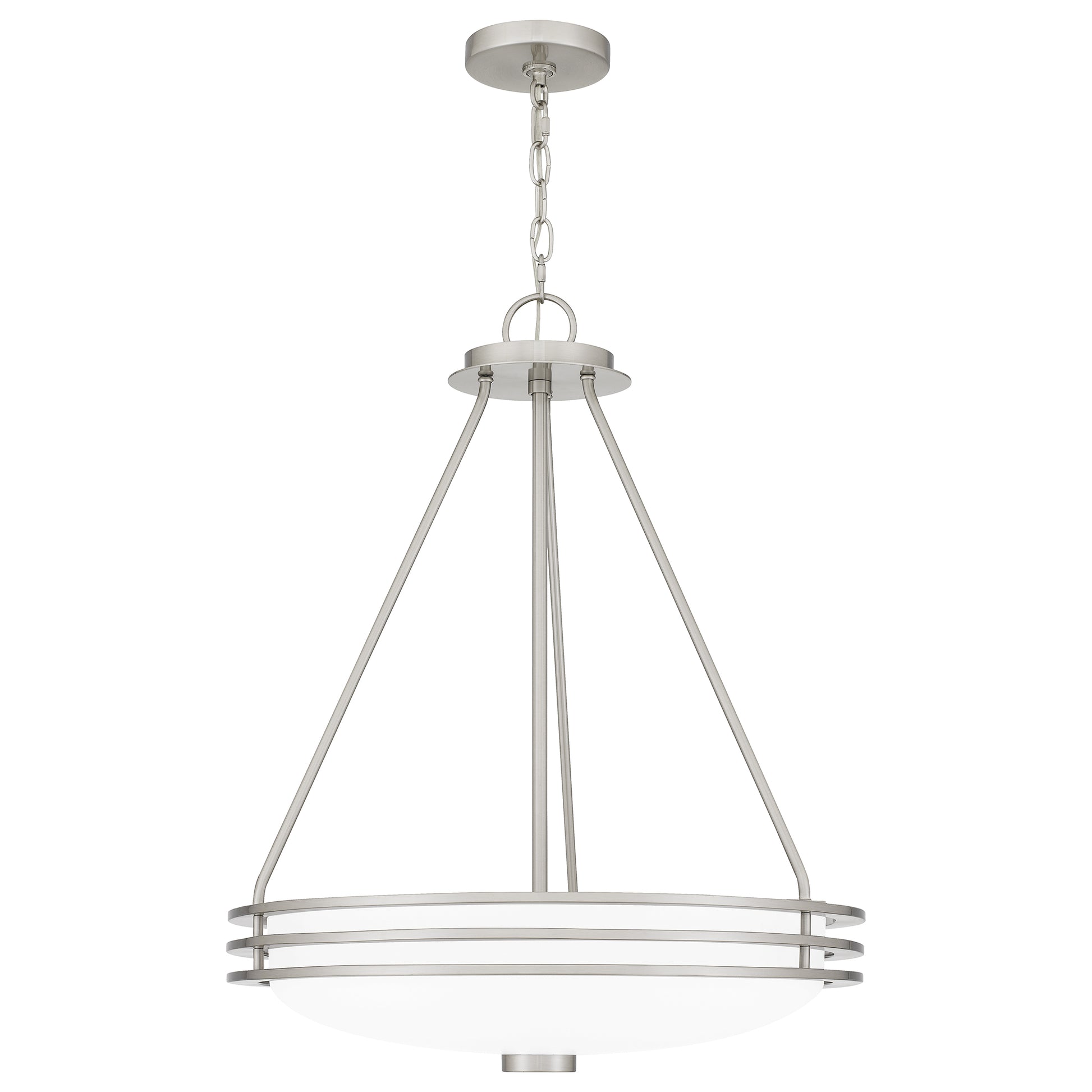 Quoizel Emile 4 Light Pendant, Brushed Nickel/Etched - EML2820BN