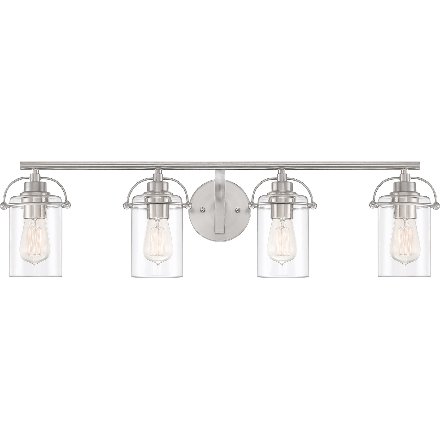 Bathroom Vanity Light, Brushed Nickel