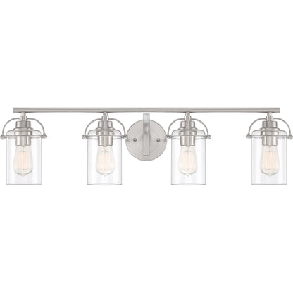 Bathroom Vanity Light, Brushed Nickel