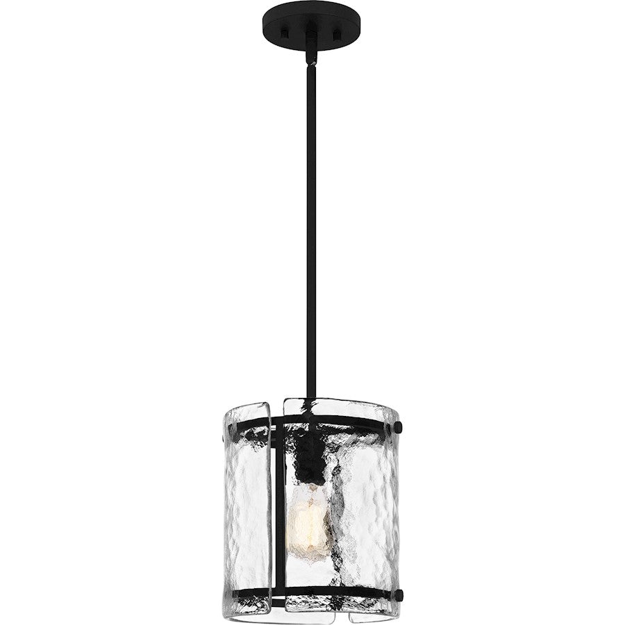 1 Light Mini Pendant, Earth Black