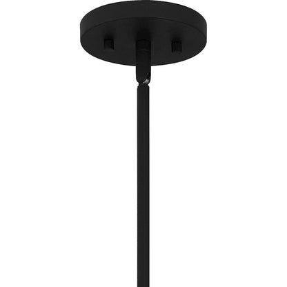 1 Light Mini Pendant, Earth Black