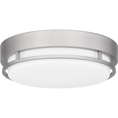 Quoizel Hale Small Flush Mount, White Acrylic