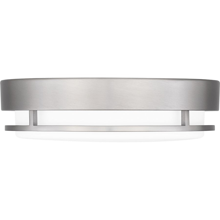 Quoizel Hale Small Flush Mount, White Acrylic