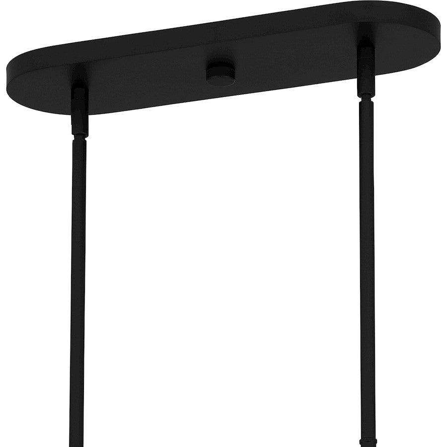 Quoizel Hendrix 9 Light Island Light, Matte Black