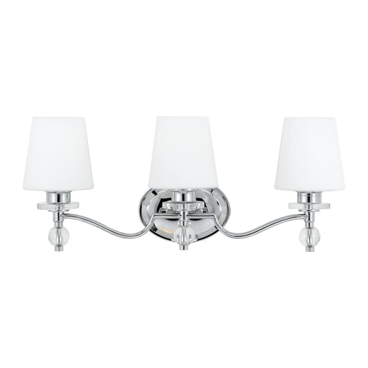 Quoizel Hollister Bath Fixture, Polished Chrome