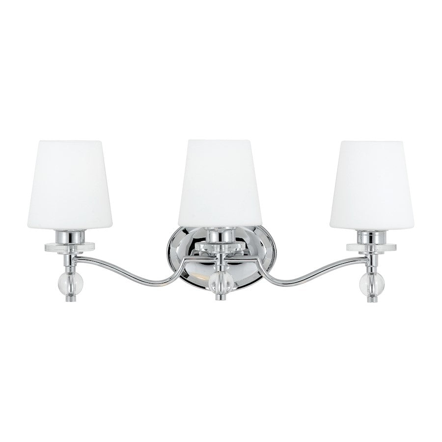 Bathroom Vanity Light, Polished Chrome