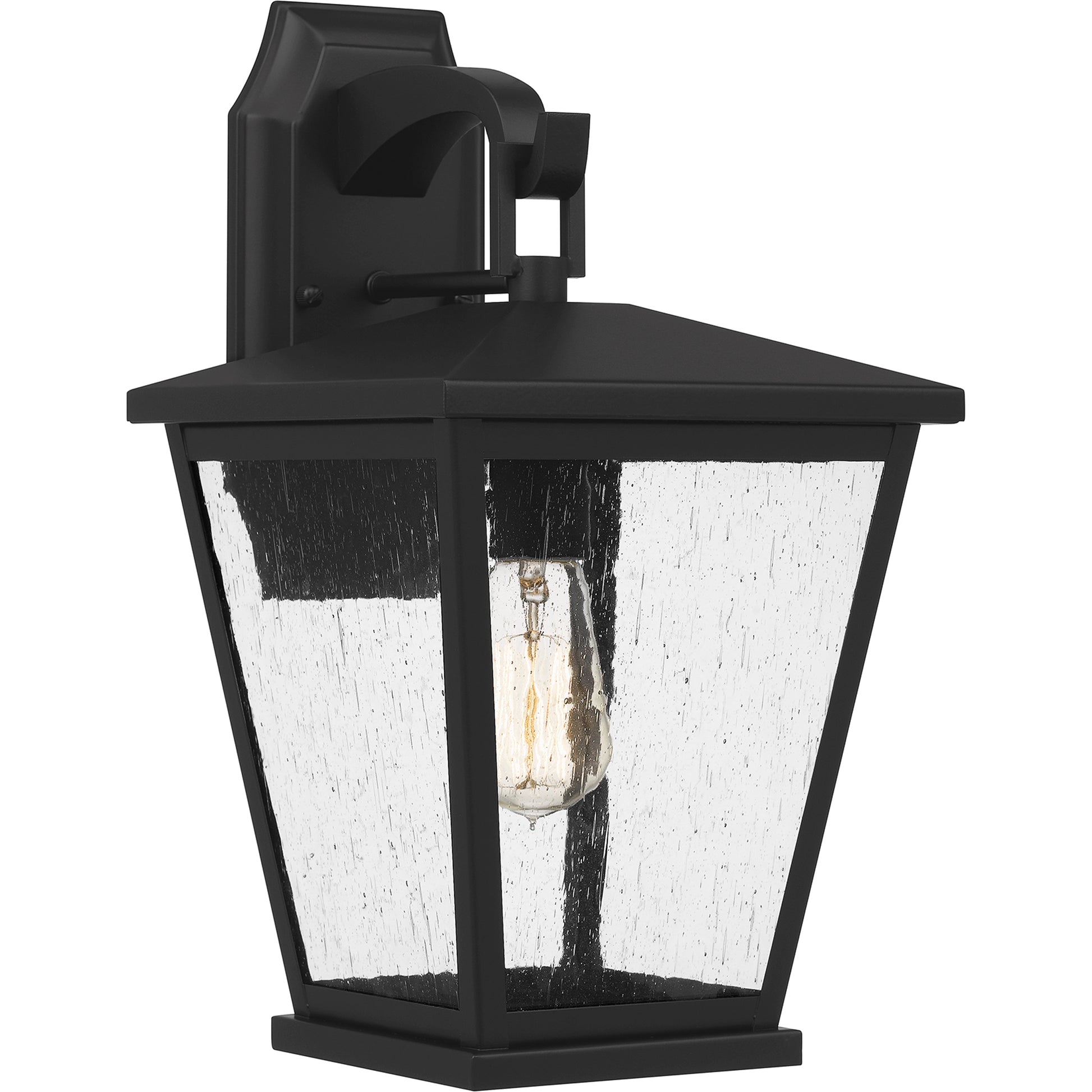 Quoizel Joffrey 1 Light 13" Outdoor Wall Mount, Matte Black - JFY8408MBK