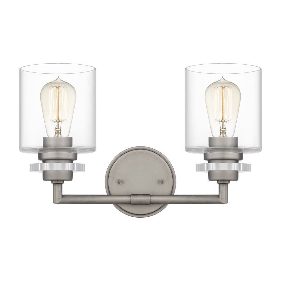 2 Light Bathroom Vanity Light Nickel