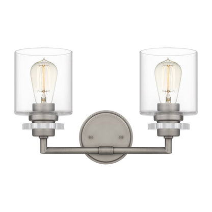 2 Light Bathroom Vanity Light Nickel