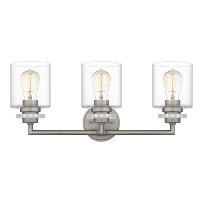 3 Light Bathroom Vanity Light Nickel