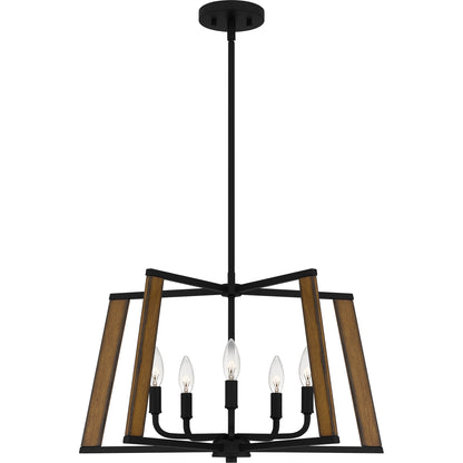 Quoizel Mayline 4 Light Pendant, Light Gold - MAL2816LG