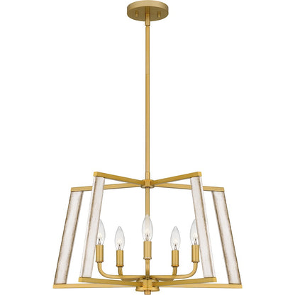 Quoizel Mayline 5 Light Pendant, Light Gold - MAL2824LG