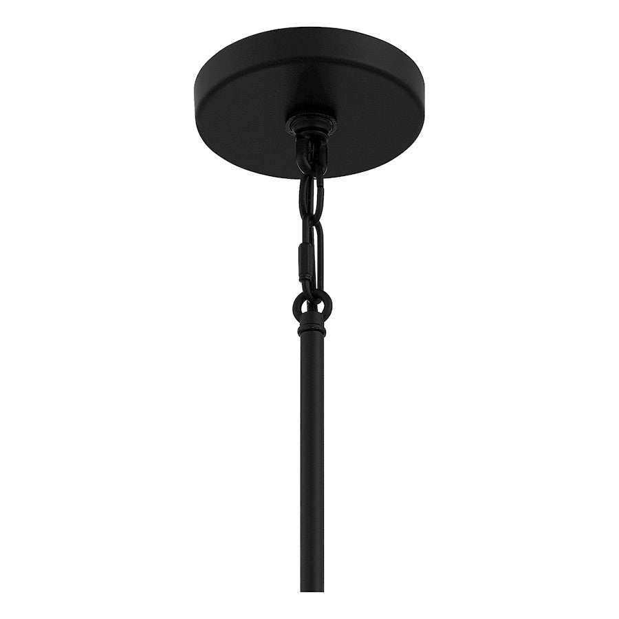 3 Light Pendant, Matte Black