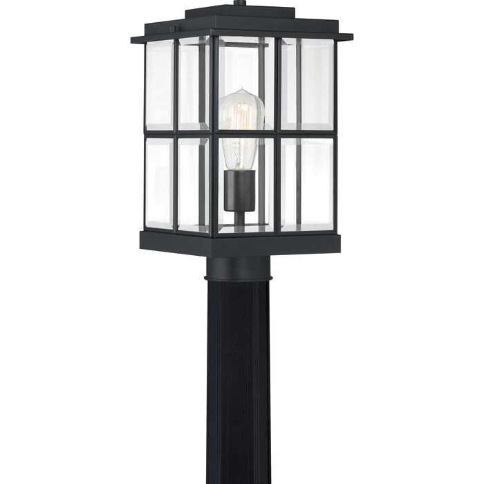 Quoizel Mulligan 1 Light 14" Outdoor Lantern, Matte Black - MGN9008MBK