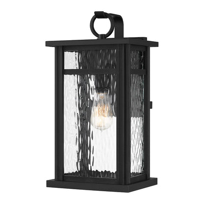 Quoizel Moira 1 Light 17" Outdoor Wall Mount, Earth Black - MOI8409EK