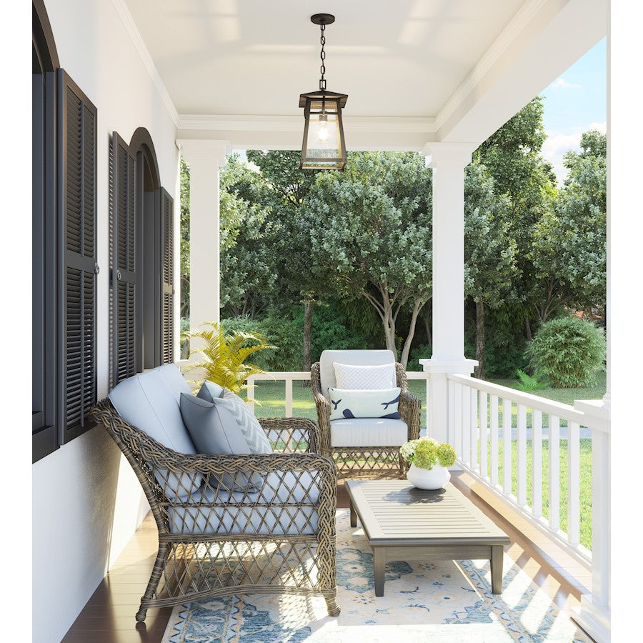 1 Light Mini Pendant, Burnished Bronze