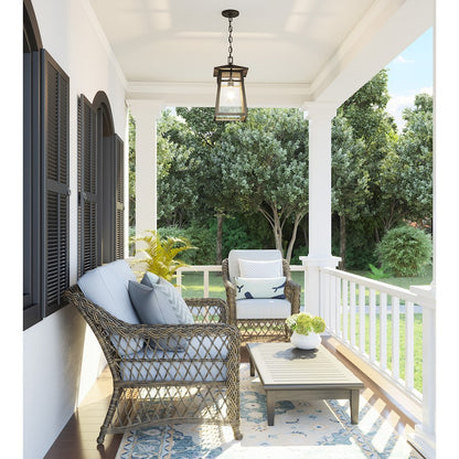 1 Light Mini Pendant, Burnished Bronze