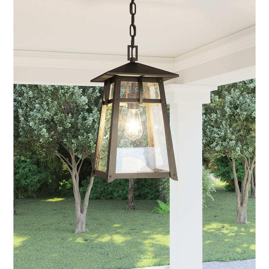 1 Light Mini Pendant, Burnished Bronze