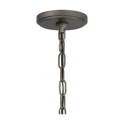 1 Light Mini Pendant, Burnished Bronze