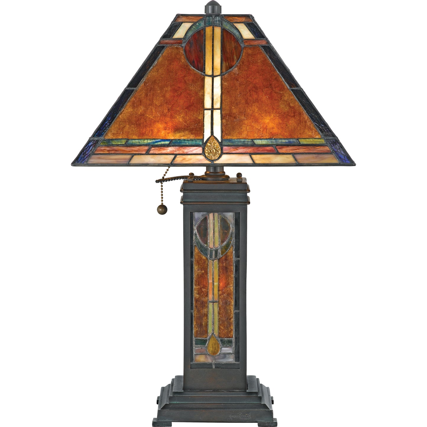 San Gabriel Table Lamp, Valiant Bronze