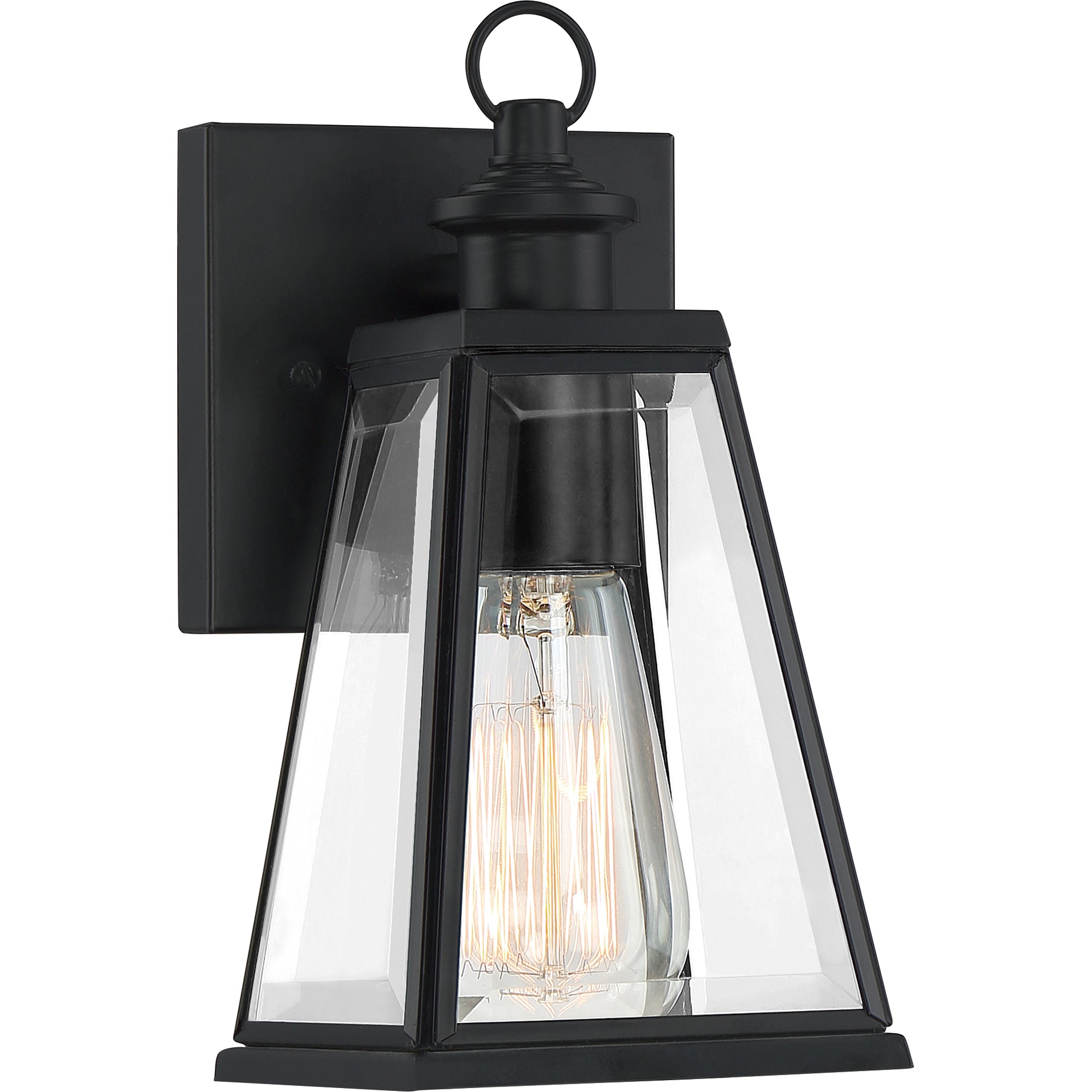 Quoizel Paxton 1 Light 4" Outdoor Lantern, Matte Black - PAX8305MBK