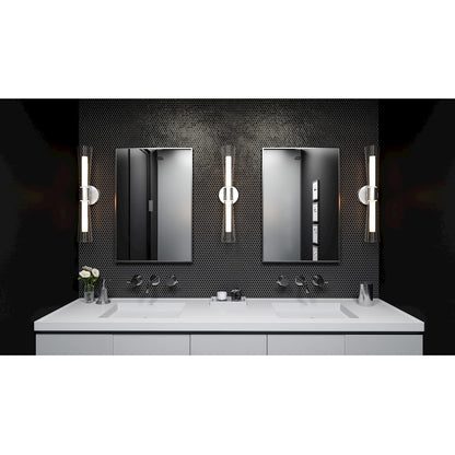 Bathroom Vanity Light, Polished Chrome