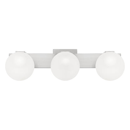 Quoizel Clements 3 Light Bath Vanity, Brushed Nickel - PCCMT8523BN