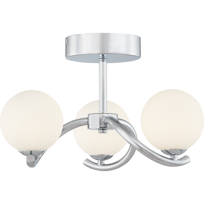 Quoizel Essence Semi-Flush Mount, Polished Chrome - PCESS1716C