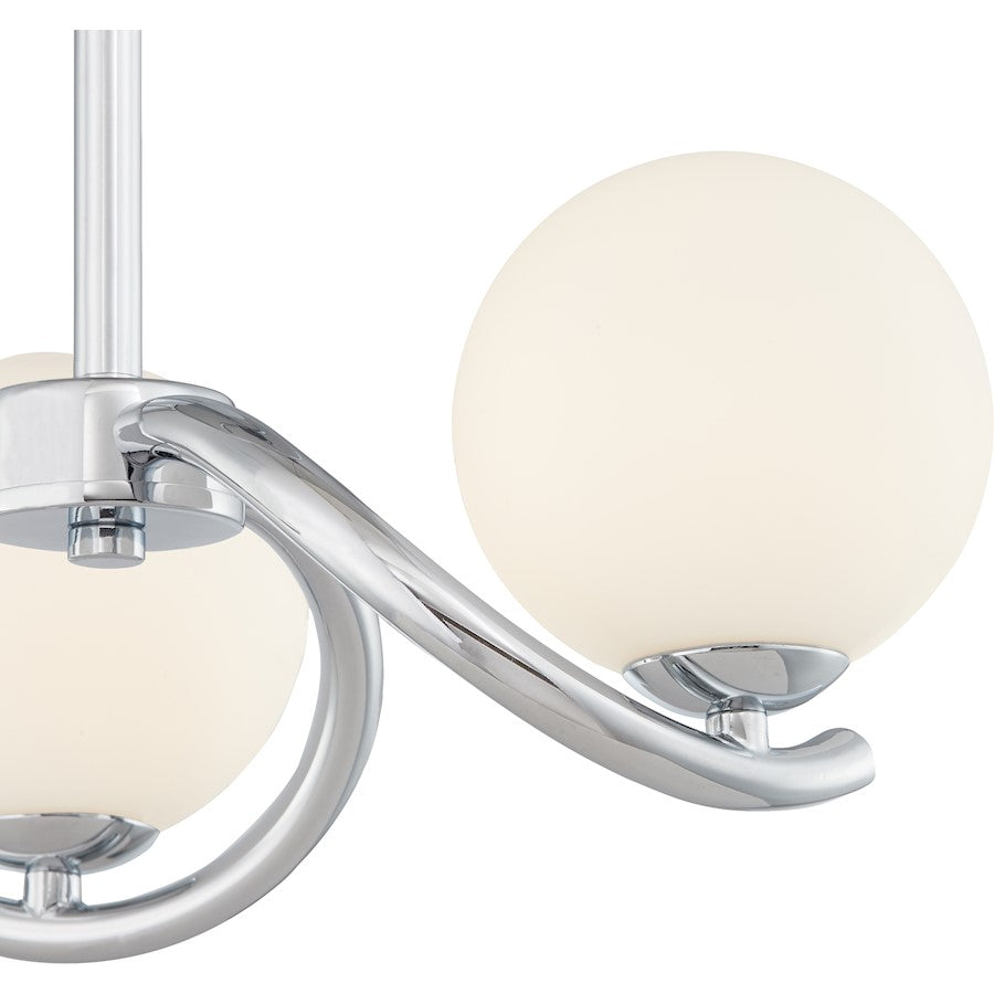 Quoizel Essence Semi-Flush Mount, Polished Chrome