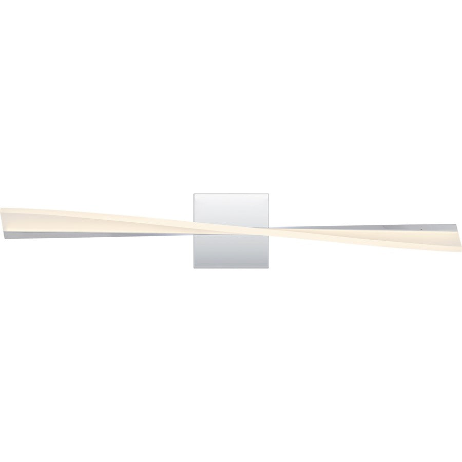 Quoizel Fox 28" Bath Light, Polished Chrome - PCFOX8528C