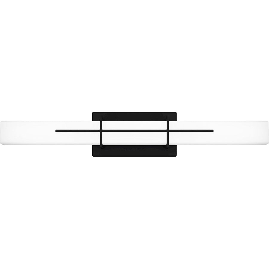 Giselle Bathroom Vanity Light, Matte Black