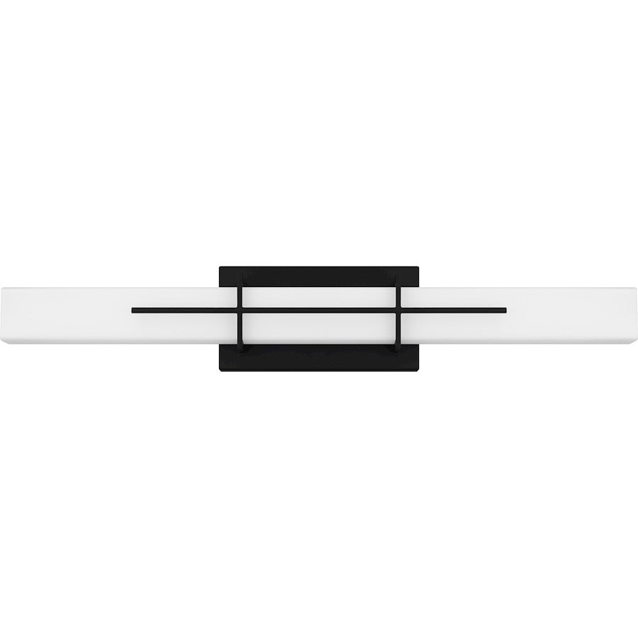 Giselle Bathroom Vanity Light, Matte Black