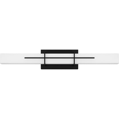 Giselle Bathroom Vanity Light, Matte Black