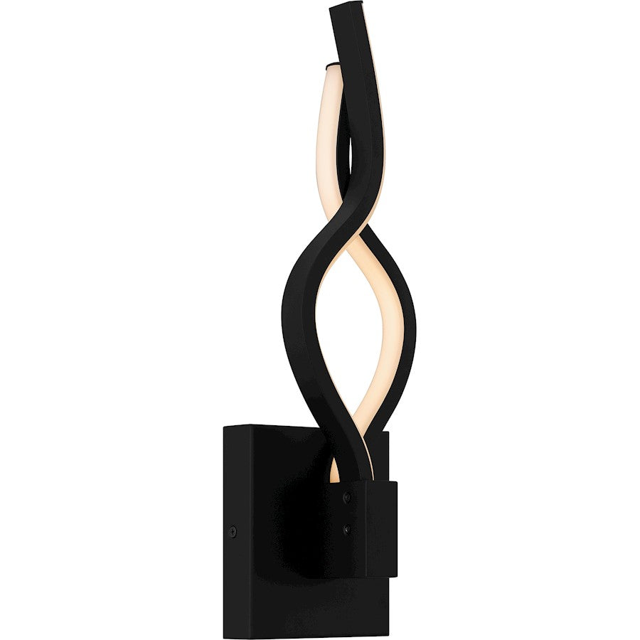 Quoizel Isadora Wall Sconce, Matte Black - PCISD8704MBK