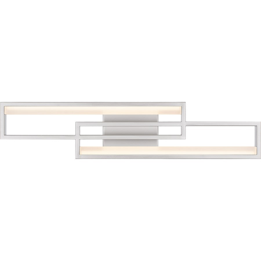 Quoizel Kocha Bath Light, Painted Brushed Nickel - PCKCH8523PBN